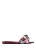 Kurt Geiger London Kensington Flat Sandals, Multi Multi
