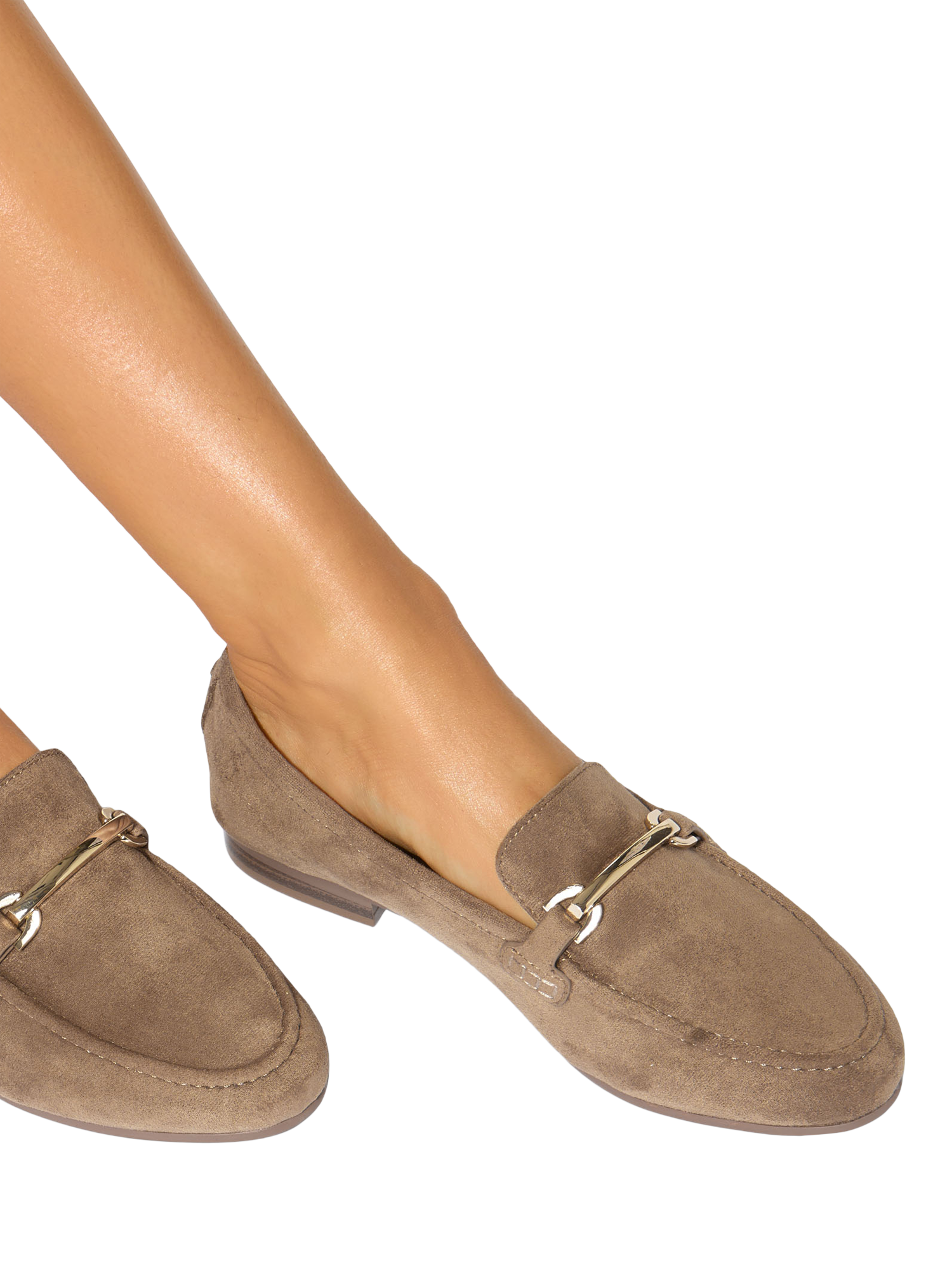 Product image 2 of 5, which shows Kurt Geiger London Slip-On Loafers, Natural Beige, 3