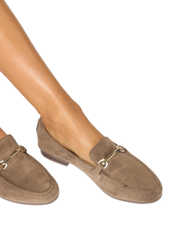 Kurt Geiger London Slip-On Loafers - view 2, Natural Beige