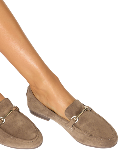 Kurt Geiger London Slip-On Loafers - view 2, Natural Beige