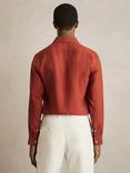Reiss Ruban Linen Regular Fit Shirt