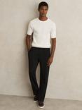 Reiss City Trousers, Black