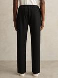 Reiss City Trousers, Black