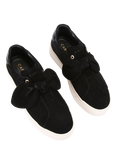Carvela Chiara Bow Suede Trainers