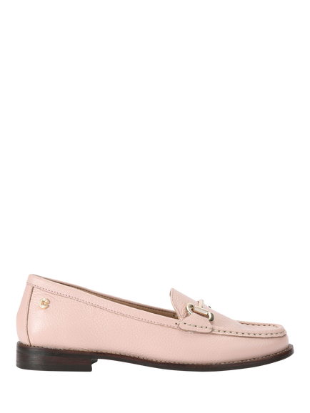Carvela Snap Leather Loafers, Pink, Pink