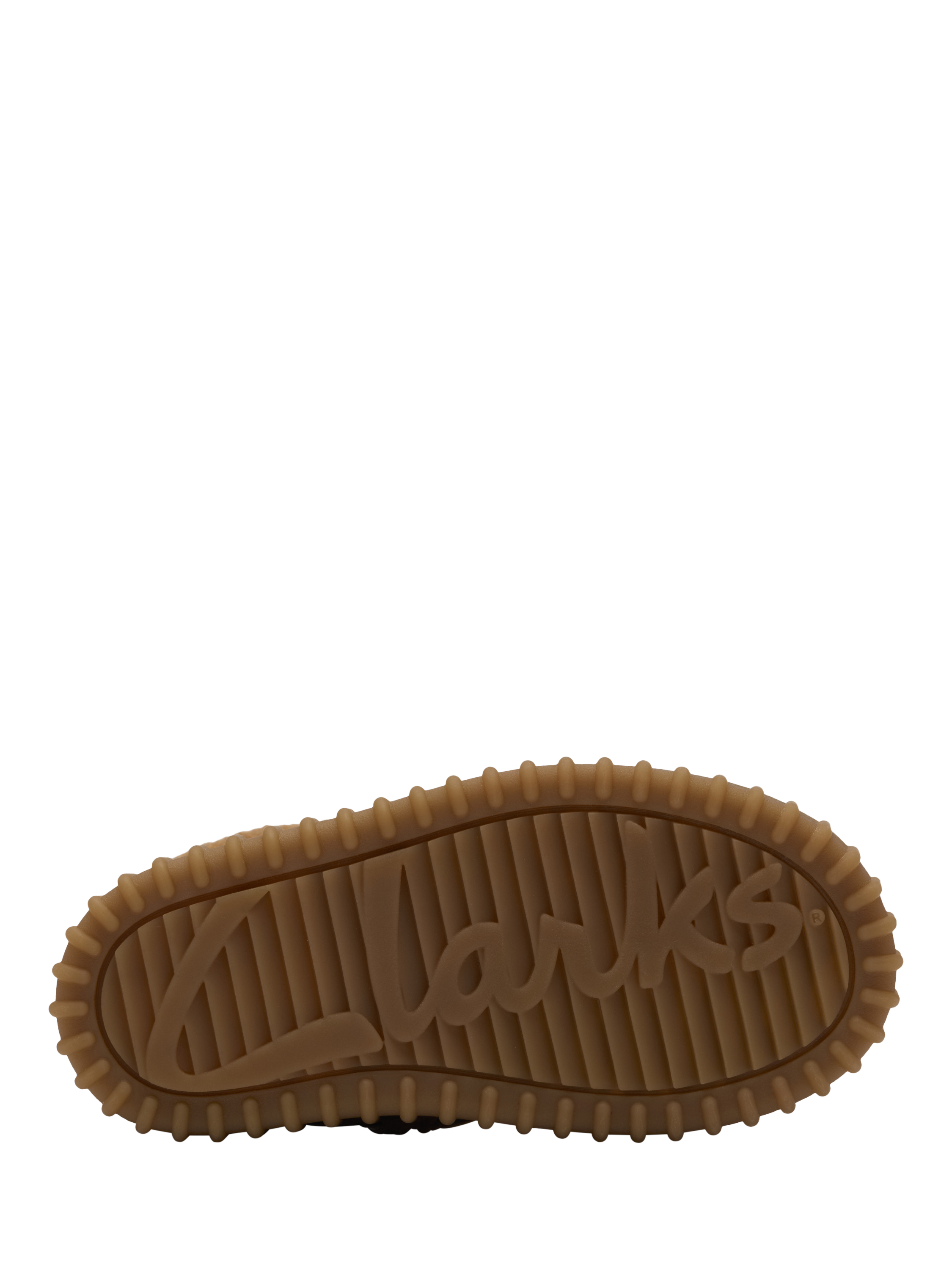 Product image 3 of 6, which shows Clarks Kids' Cove Snuggle T Suede Boots, Leopard Print, 4 F Jnr