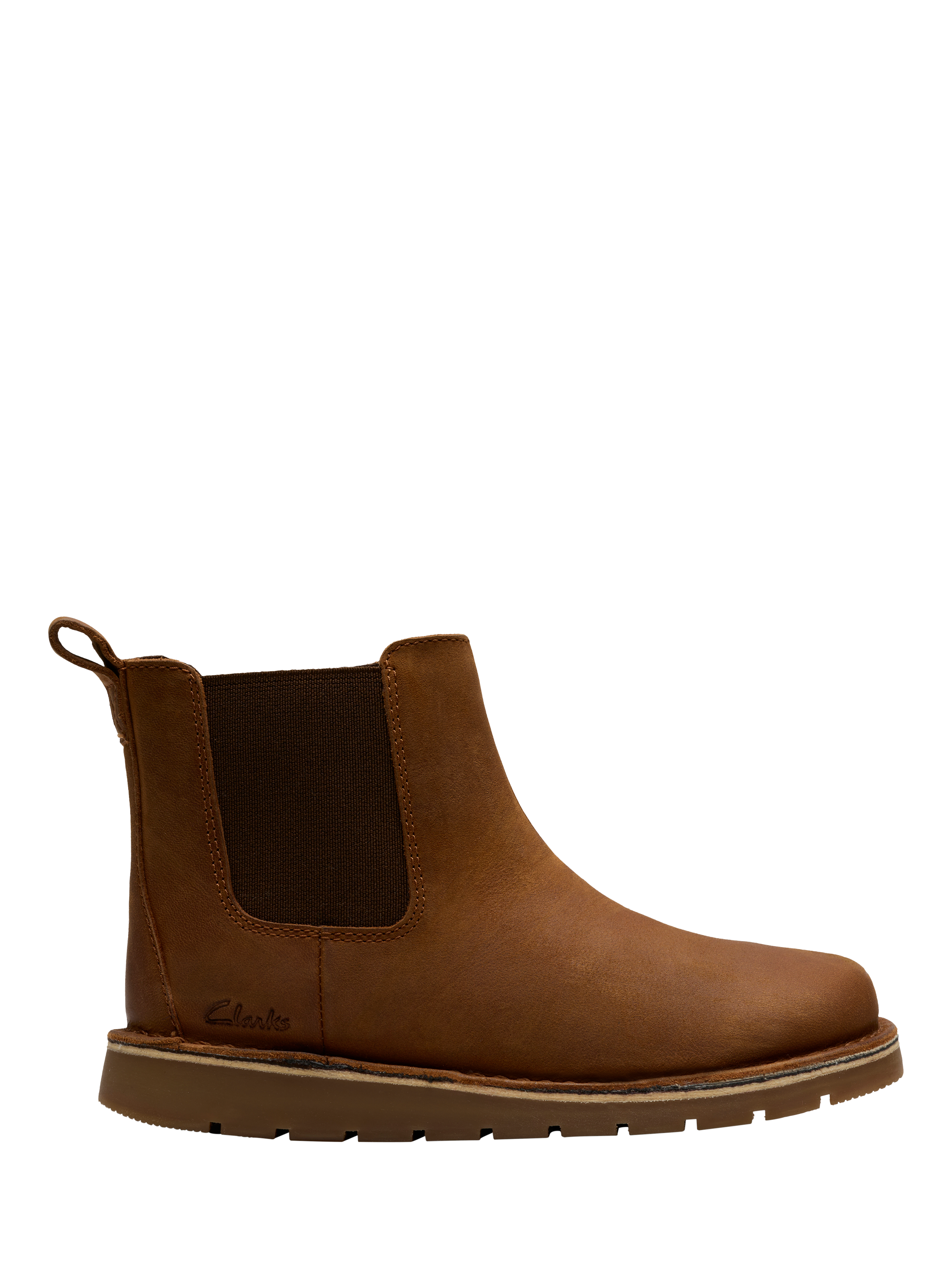 Clarks Kids' Joyful Sky K Chelsea Boots, Tan