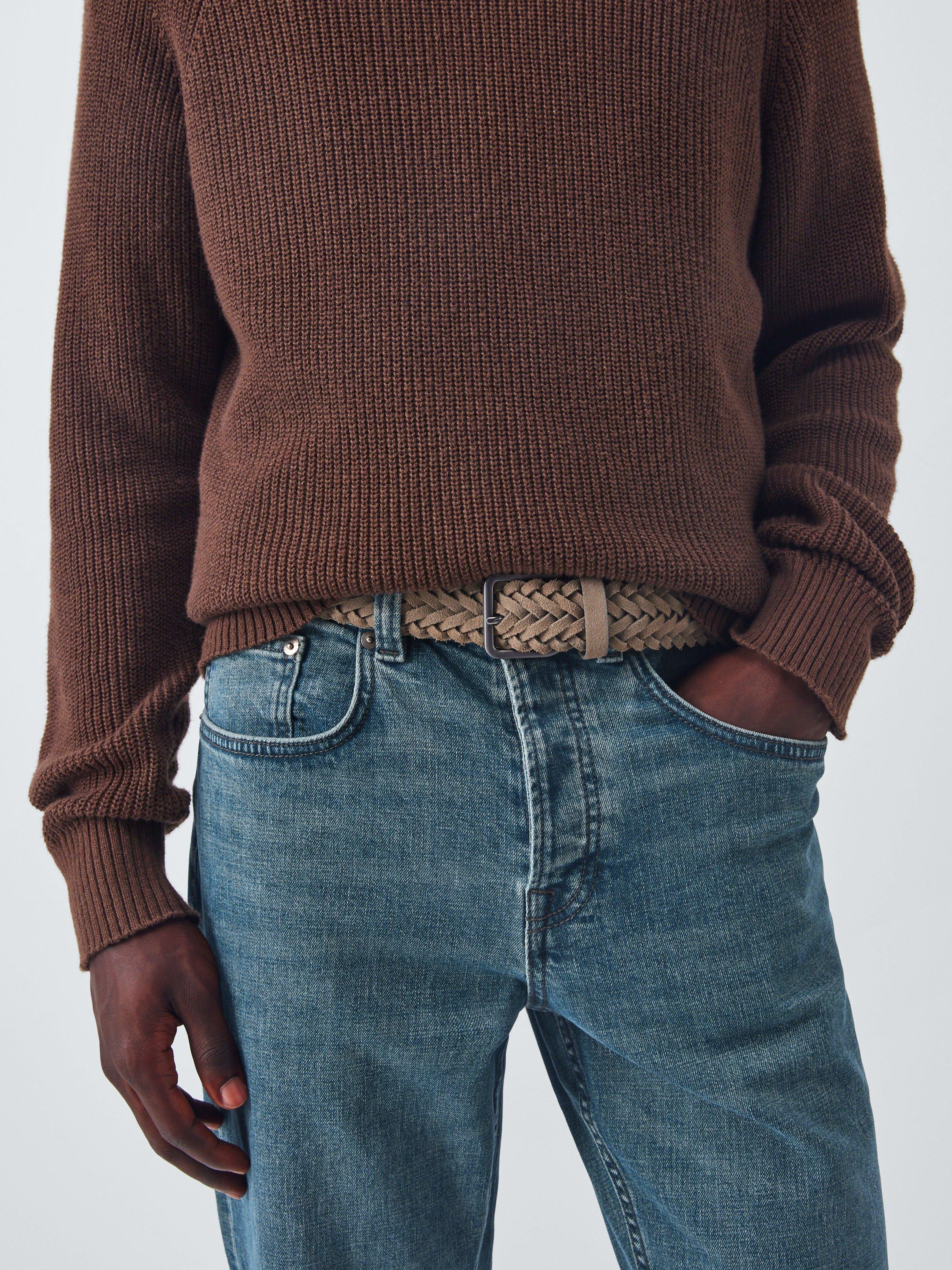 Product image 5 of 6, which shows John Lewis Regular Fit Denim Jeans, Mid Wash Light, 30R