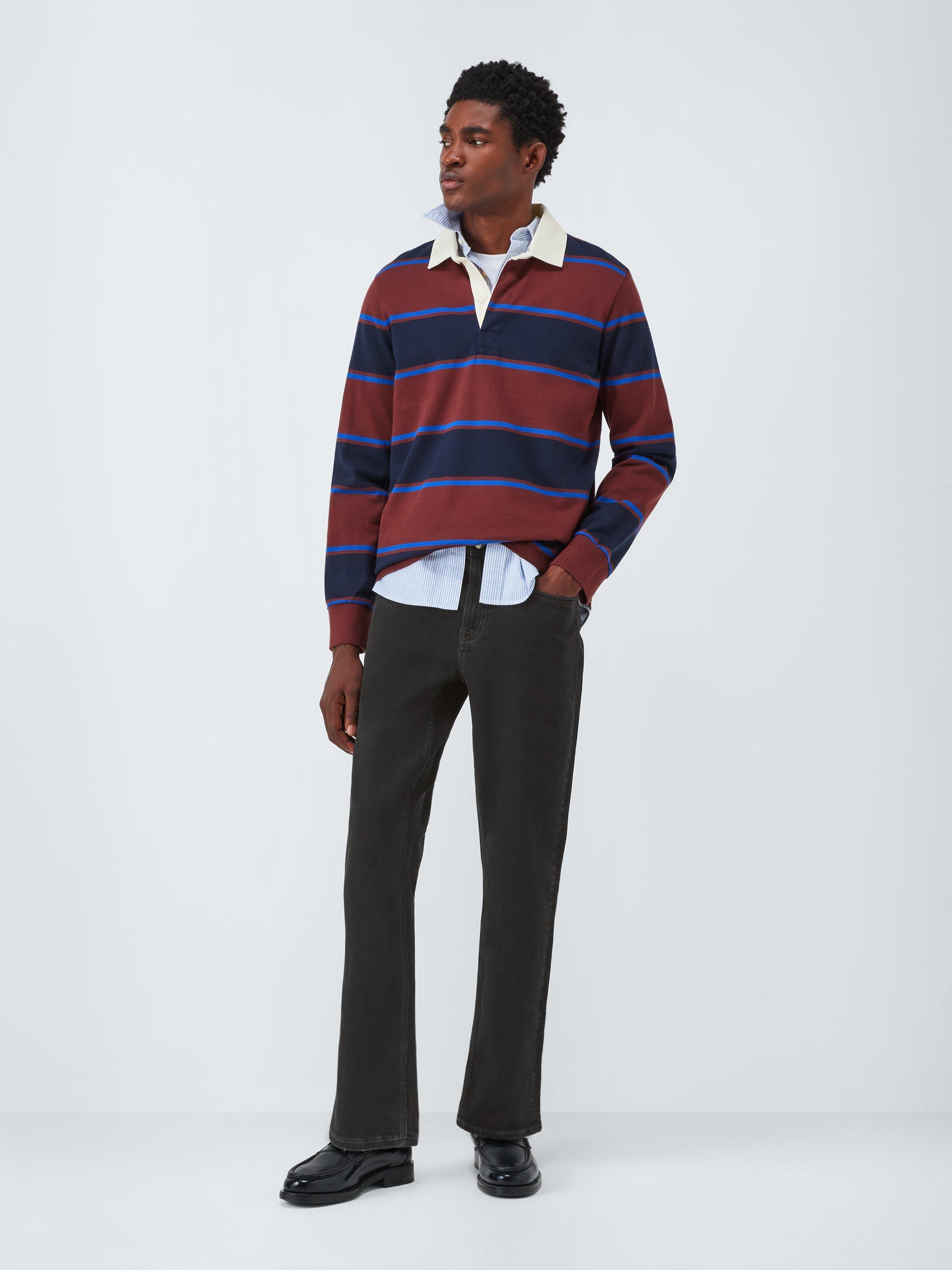 Product image 3 of 6, which shows John Lewis Slim Fit Denim Jeans, Black, 30R