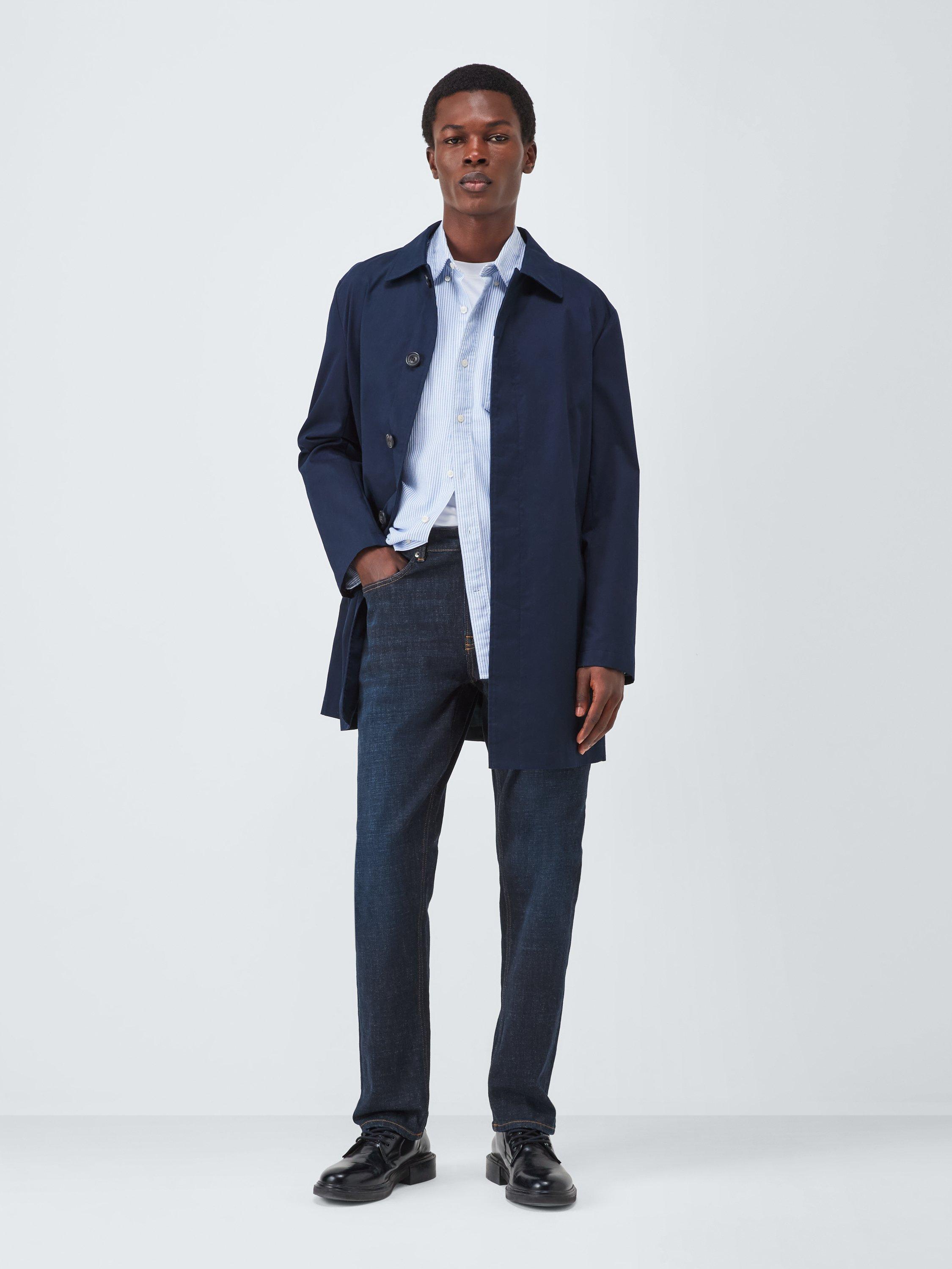 Product image 3 of 6, which shows John Lewis Slim Fit Denim Jeans, Dark Wash, 30R