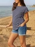 JoJo Maman Bébé Cotton Boyfriend Maternity T-Shirt