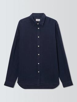 WOOLRICH Cotton Regular Fit Shirt, Dream Blue, Dream Blue
