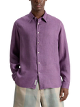 WOOLRICH Cotton Regular Fit Shirt, Grapeade