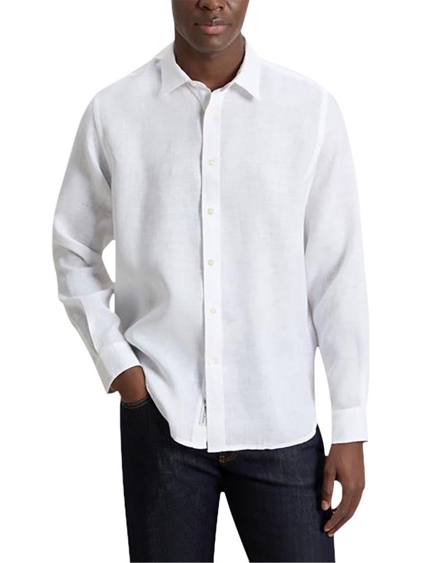 Product image 1 of 1, which shows WOOLRICH Cotton Regular Fit Shirt, Bright White, S