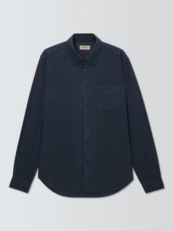 WOOLRICH Cotton Regular Fit Summer Shirt, Melton Blue, Melton Blue