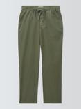 WOOLRICH Poplin Jogger Trousers, Greenstone