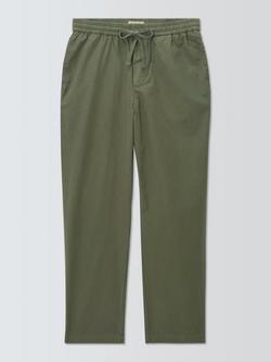 WOOLRICH Poplin Jogger Trousers, Greenstone, Greenstone