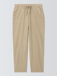 WOOLRICH Poplin Jogger Trousers, White Pepper