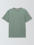 WOOLRICH Slub T-Shirt, Chinois Green