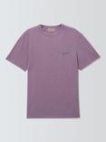 WOOLRICH Slub T-Shirt, Grapeade