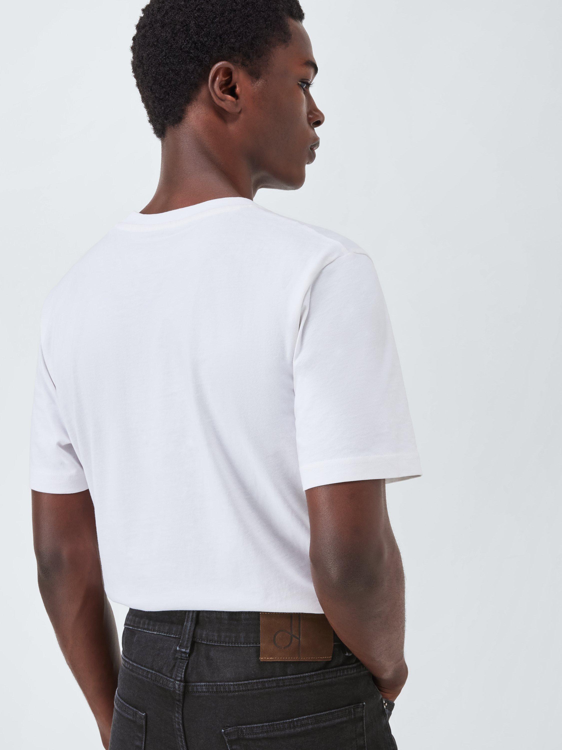 Product image 6 of 6, which shows John Lewis Regular Fit Denim Jeans, Washed Black, 30R