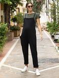 JoJo Maman Bébé Cotton Jersey Maternity Dungarees