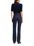 BOSS Lyris Bootcut Skinny Jeans, Navy