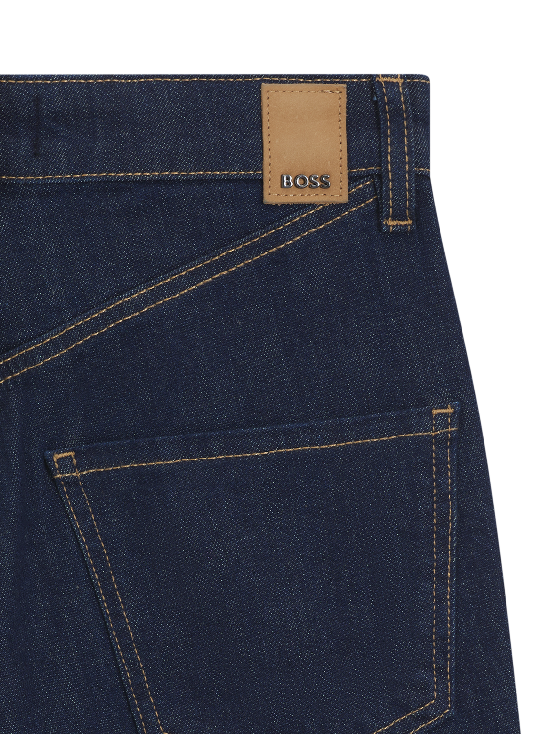 Product image 6 of 6, which shows BOSS Lyris Bootcut Skinny Jeans, Navy, 27L