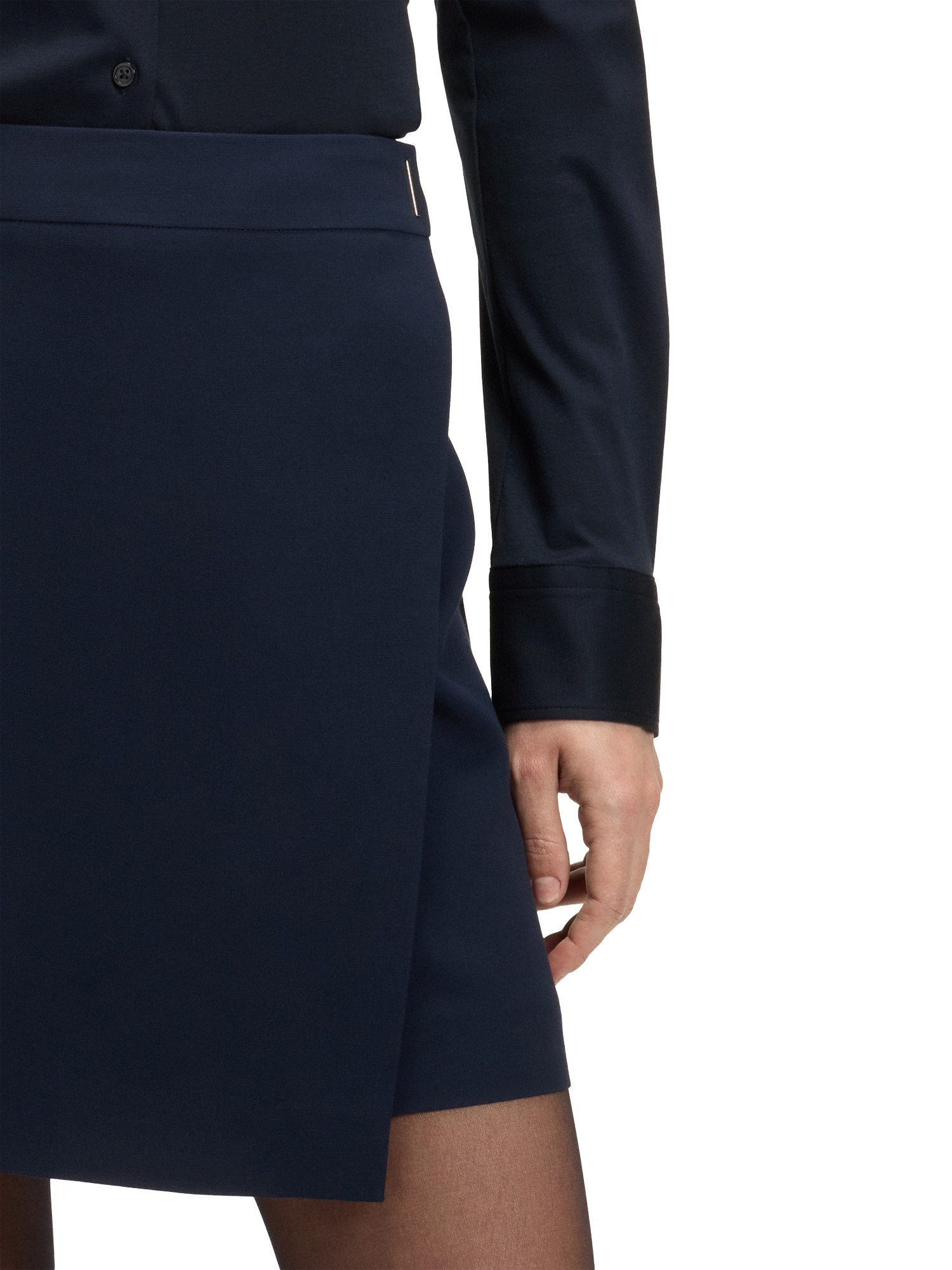 Product image 6 of 6, which shows HUGO BOSS BOSS Plain Shirt, Dark Blue, 8