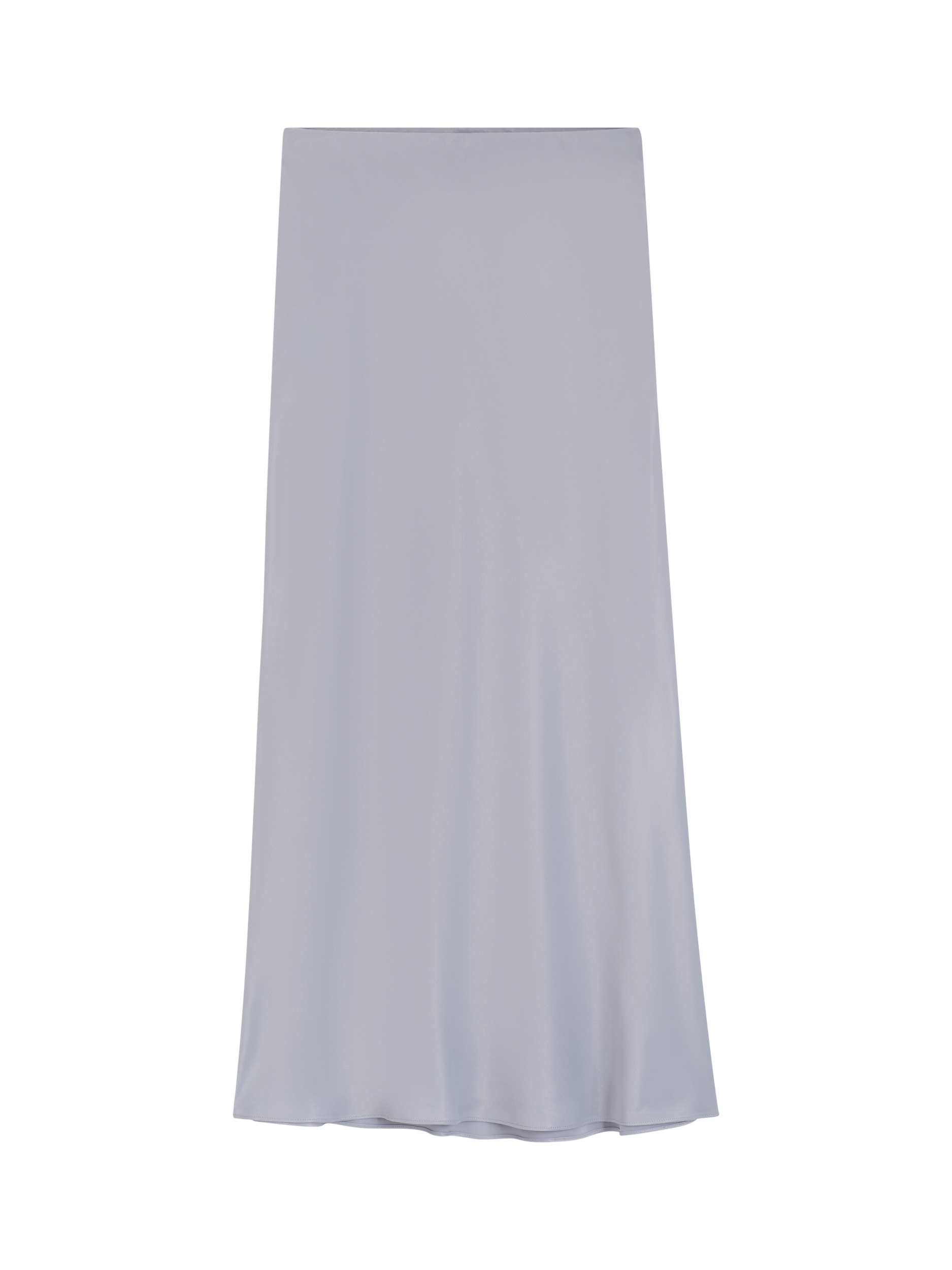 Product image 4 of 5, which shows HUGO BOSS BOSS A Line Midi Skirt, Light Pastel Grey, 8
