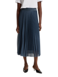 BOSS Edrisa Pleated Midi Skirt, Open Blue