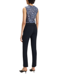 BOSS Tapria Slim Tailored Trousers, Dark Blue
