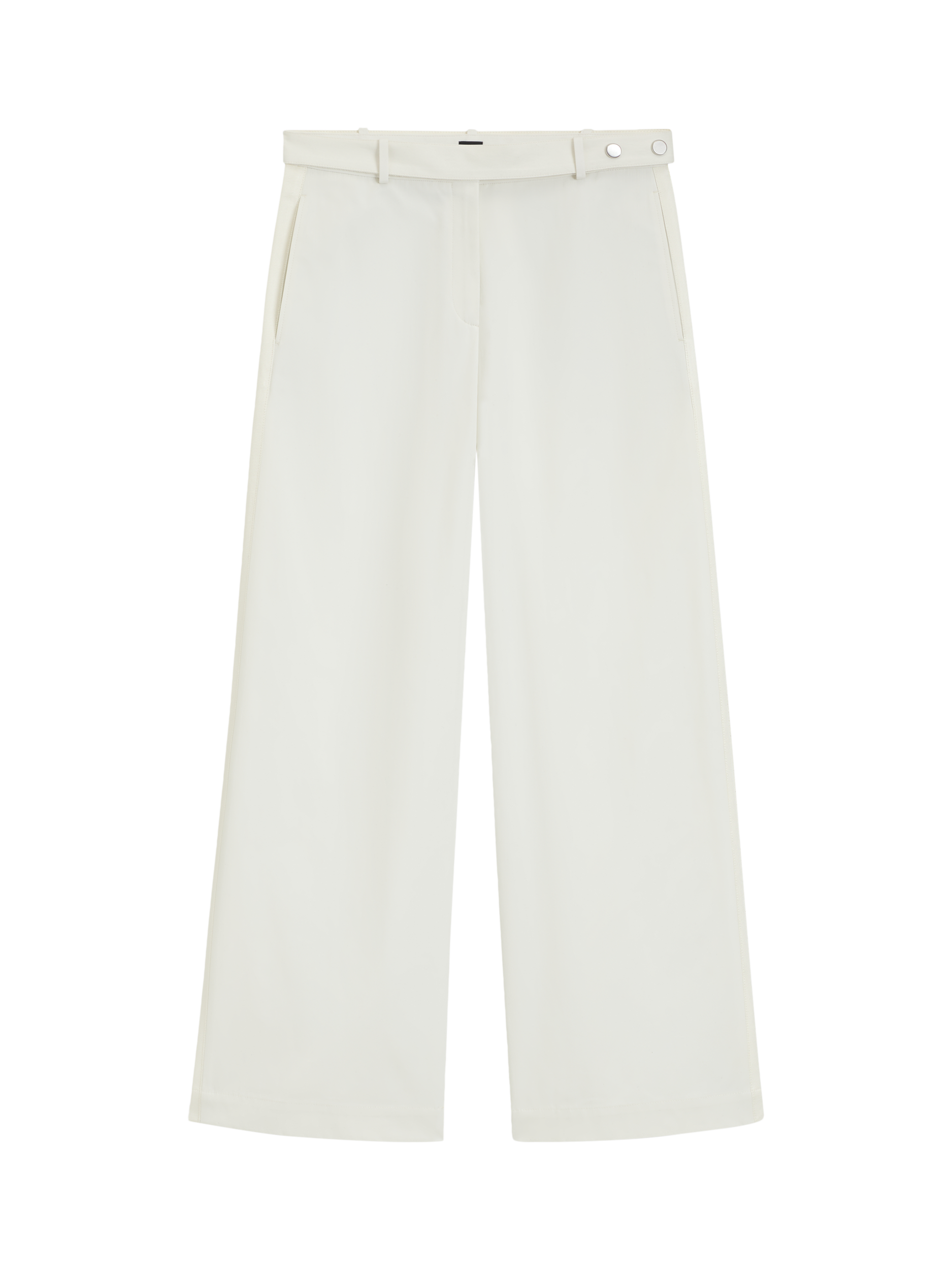 Product image 4 of 6, which shows BOSS Tiana Wide Leg Tailored Trousers, White, 8