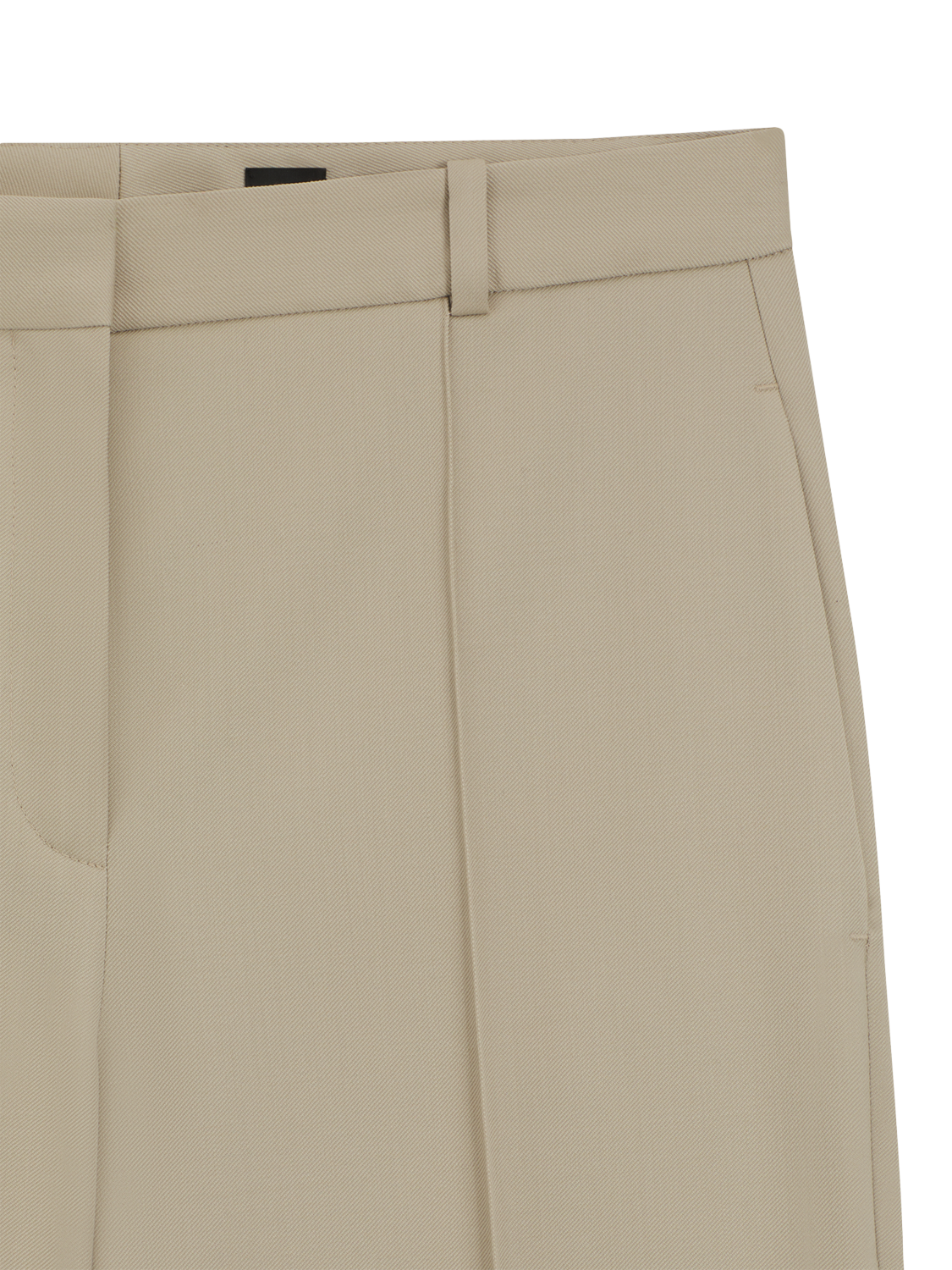 Product image 5 of 6, which shows BOSS Talimia Tailored Trousers, Light Beige, 8