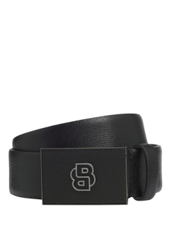 HUGO BOSS BOSS Leather Belt, Black