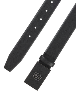 HUGO BOSS BOSS Leather Belt - view 2, Black