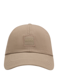 HUGO BOSS BOSS Logo Patch Cotton Baseball Cap