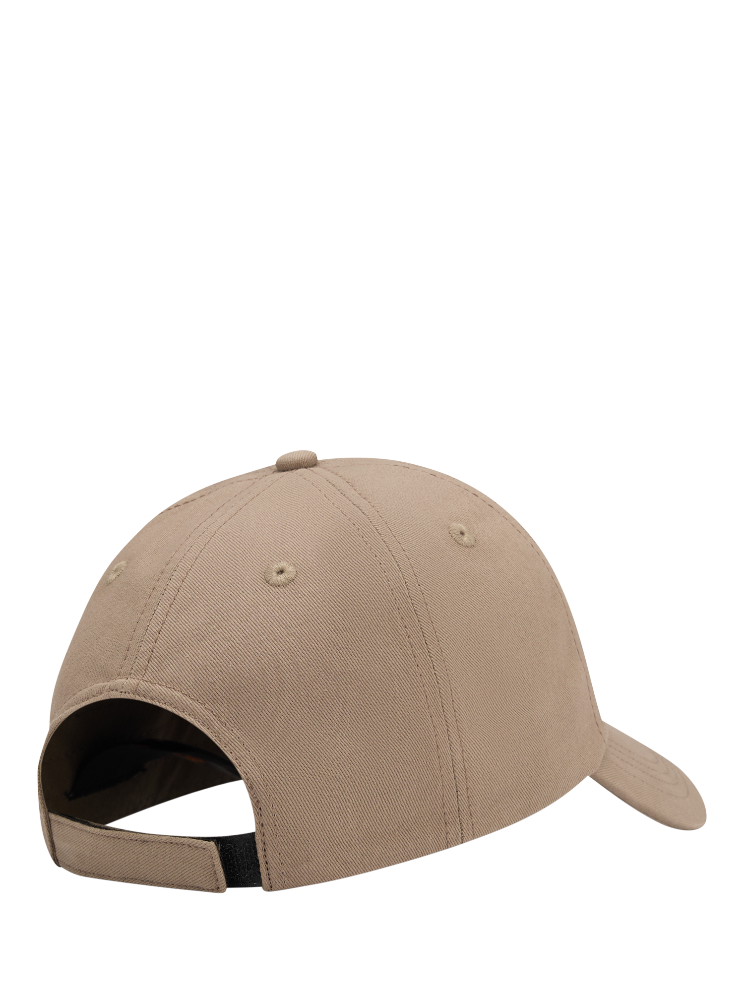 Product image 4 of 4, which shows HUGO BOSS BOSS Logo Patch Cotton Baseball Cap, Khaki, One Size