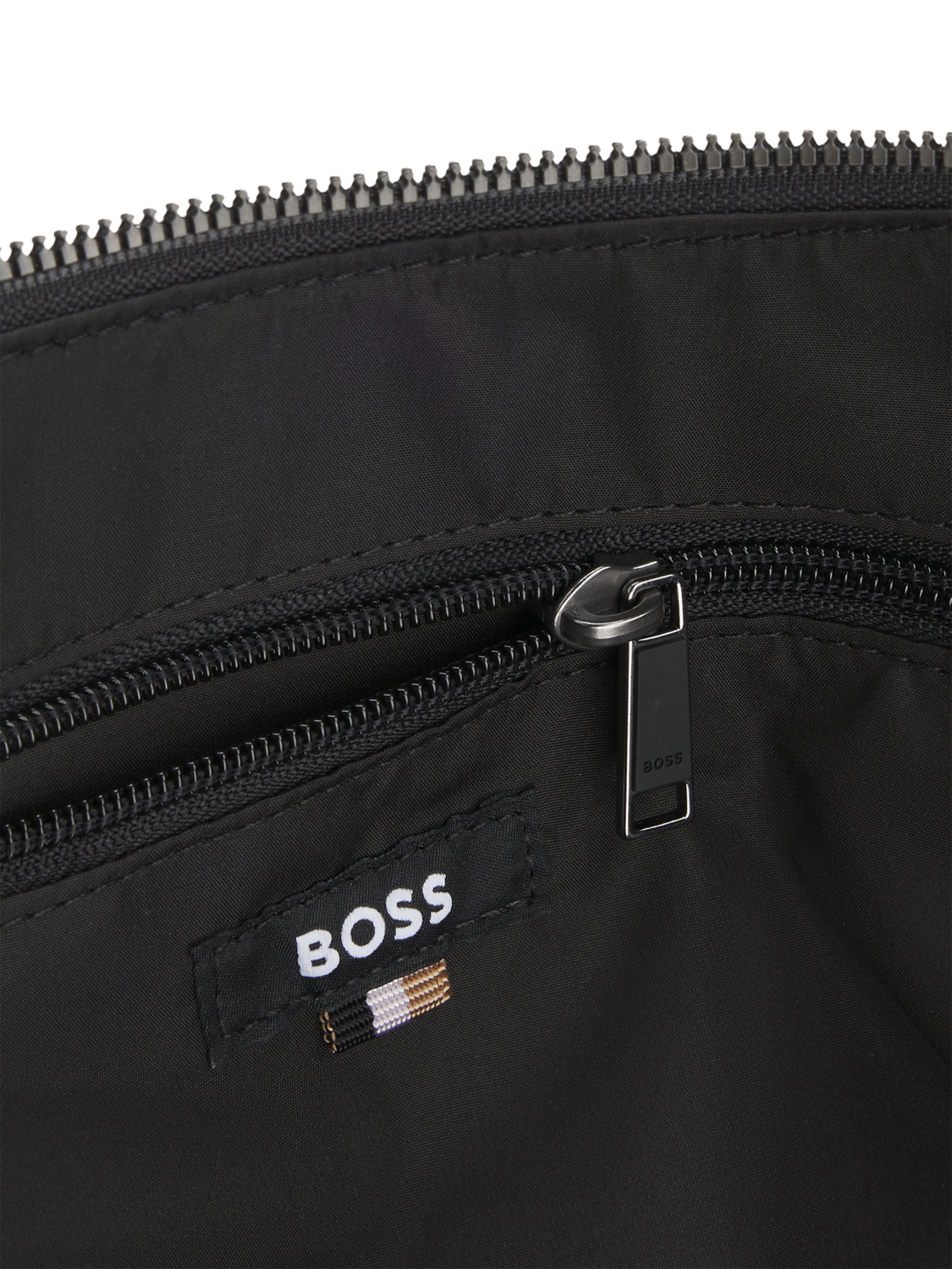 Product image 4 of 5, which shows BOSS Logo Crossbody Bag, Black, One Size