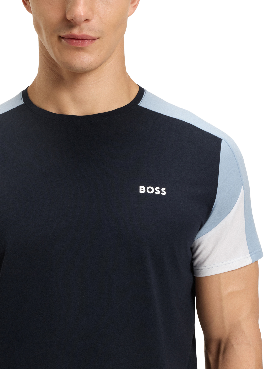 Product image 5 of 6, which shows HUGO Lightweight Puffer Gilet, Black, XS