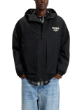 HUGO Water Resistant Hooded Jacket, Black/Multi