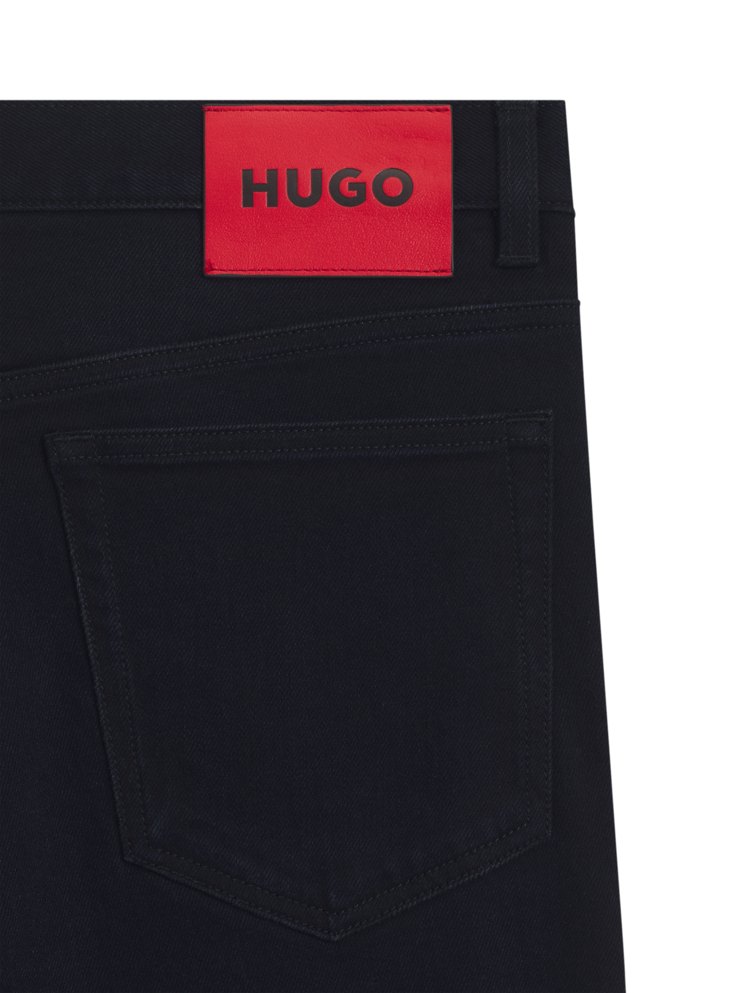 Product image 5 of 5, which shows HUGO BOSS HUGO Slim Fit Jeans, Dark Blue, 32R