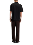 HUGO Cotton Regular Fit Short Sleeve Polo Shirt, Black/Multi