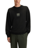 HUGO BOSS HUGO Graphic Logo Cotton Jumper