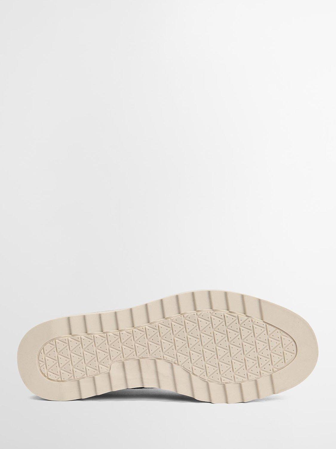 Product image 8 of 8, which shows Barbour Hadston Two Tone Apron Chukka Boots, Olive/Dark Brown, 7