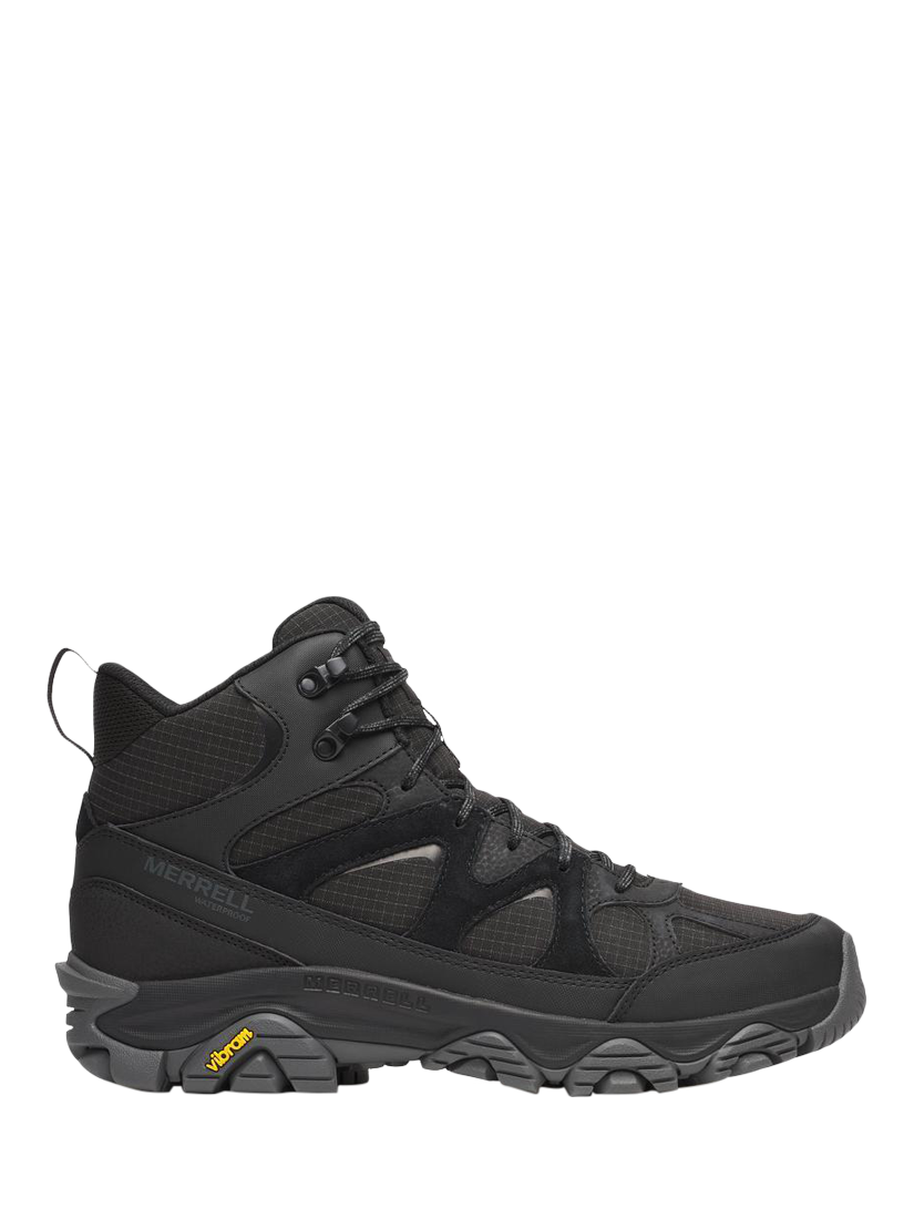 Product image 1 of 7, which shows Merrell Thermo Snow Grip Walking Boots, Black, 7