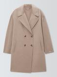 Marella Double Breasted Pure Wool Coat, Sand