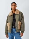 Marella Senior Aviator Jacket, Kaki