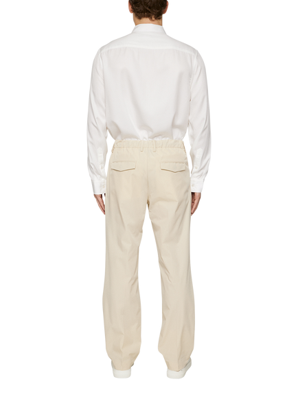 J.Lindeberg Jun Water-Repellent Stretch Trousers - view 2, Moonbeam