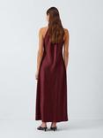 Marella Lillo Halterneck Maxi Dress, Bordeaux